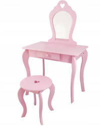Malý toaletní stolek pro dívku - růžový