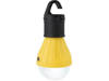 Lamp led bulb tourist battery-operated lamp - yellow